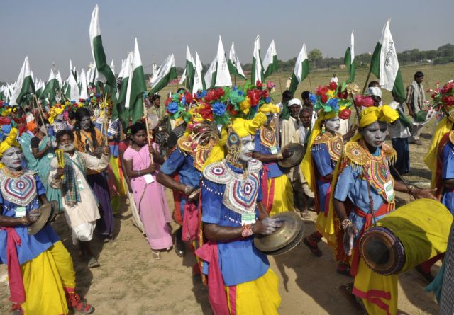 «Πορεία για τη δικαιοσύνη» ξεκίνησαν 35.000 Ινδοί